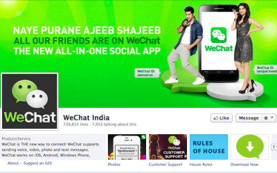 WeChat Worldwide Presence