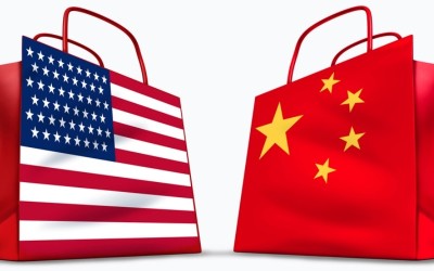 Economy of China vs. US, Infographic